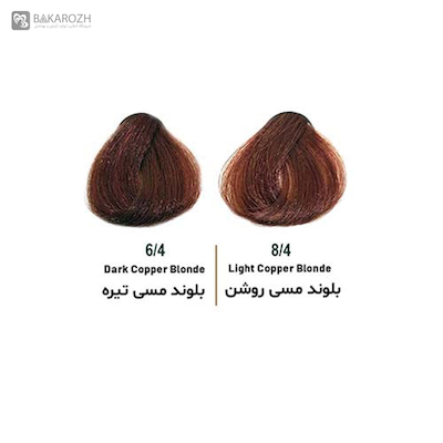 رنگ مو بدون آمونیاک سلوم (Selom Plus) سری مسی