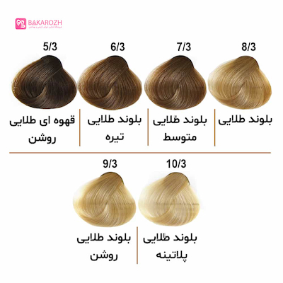 رنگ موی الوکسین (ELOXIN) سری طلایی