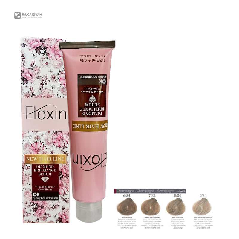 رنگ موی الوکسین (ELOXIN) سری شامپاینی