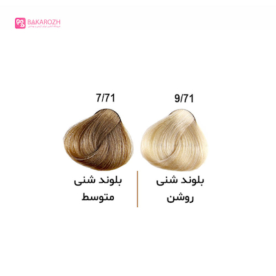 رنگ موی الوکسین (ELOXIN) سری شنی