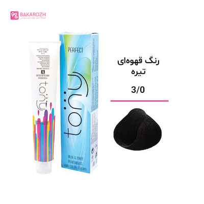 رنگ مو تونی سری طبیعی