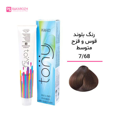 رنگ مو تونی سری قوس و قزح