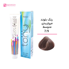 عکس رنگ مو تونی سری مرواریدی